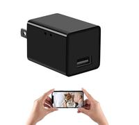 PINKOALA Caméra espion cachée 1080p WiFi sans fil - Petite caméra de sécurité HD d'intérieur et de bureau - Caméra de surveillance compacte avec détection de mouvement et application en direct