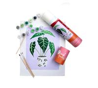 Pinkso kits Pinasso Paint moderne du milieu du siecle par nombre pour les enfants de 8 a 12 ans | Kit d'artisanat pour enfants de bricolage kit d