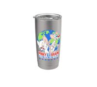 Pinky and the Brain Campaign Gobelet isotherme en acier inoxydable double paroi