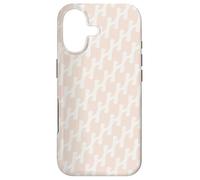 Pinky Beige Wavy Lines Stripes Organic Classic Pattern Coque pour iPhone 17