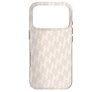 Pinky Beige Wavy Lines Stripes Organic Classic Pattern Coque pour iPhone 17 Pro