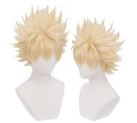 Pinloo MHA Costume de cosplay Midoriya Izuku Cosplay Uniforme Halloween Bakugou Katsuki Costume Todoroki Shouto Wig MHA Vêtements de gymnastique Comic Con Uniforme