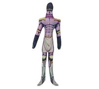 Pinloo Star Platinum Soft Figurine de dessin animé Peluche Pendentif PP Coton Anime Star Platinum Peluche Coussin Décoration Maison Cadeau pour les fans 28 cm