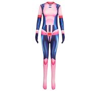 Pinloo Uraraka Ochako Body Uraraka Ochako Perruque MHA Cosplay Anime Asui Tsuyu Wig Comic Con Asui Tsuyu Cosplay Halloween Costume