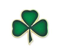 PinMart Épinglette de fête de la Saint-Patrick - Bijoux pour femmes et hommes - Épingle de célébration de la culture irlandaise - Étain moulé et bronze antique - Broche en émail plaqué or ou nickel