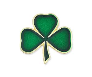 PinMart Épinglette de fête de la Saint-Patrick - Bijoux pour femmes et hommes - Épingle de célébration de la culture irlandaise - Étain moulé et bronze antique - Broche en émail plaqué or ou nickel