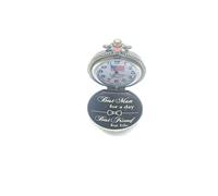 Pinnacle Awards Best Man for a Day Best Friend for Life High Definition Laser Engraved Approved Railroad Pocket Watches, Best Man