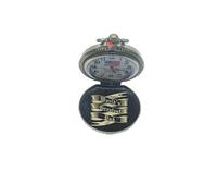Pinnacle Awards Canada World's Greatest Dad Montre de poche de qualité ferroviaire gravée au laser, Bronze finish ancien, Robe