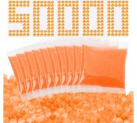 PINNACLE DYNAMICS Lot de 5 recharges de munitions Gel Blaster - 50 000 rondes de 7 à 8 mm - Balles anti-éclaboussures de gel pour pistolet électrique - Recharge de munitions non toxiques pour enfants