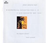 Pinnock, Trevor - Bach - Concertos Brandebourgeois 4 - 6 / Triple Concerto BWV 1044