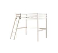 Vipack Lit mezzanine Pino 140x200 cm Blanc