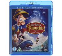 Pinocchio – Disney – Blu-ray – Édition Platinum + DVD (2 disques) – Import anglais