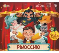 Pinocchio. 5 cortine magice - Luca de Leone , Paolo Mancini, Editie in limba romana