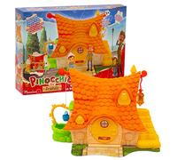 Pinocchio and Friends House of Wonder Ensemble de Jeu avec 2 Figurines d'action - Maison Geppettos et Magasin de Jouets avec Figurines d'action Pinocchio et Geppetto