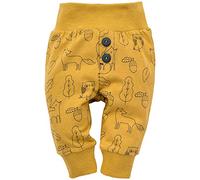Pinokio Baby Leggins Secret, 95% Cotton, 5% Elastane Curry, Forest Themes, Unisex GR. 56-98 Pantalon décontracté, Yellow, 68 Enfants Unisexes