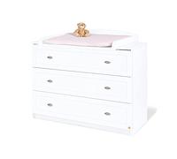 Pinolino 130025B Laura Commode à langer Blanc