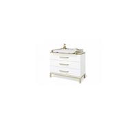 Pinolino Table à langer 130061b Bois Blanc/Beige