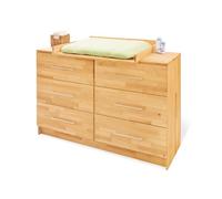 Pinolino Commode à langer Natura bois, extra large naturel