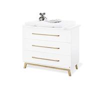 Pinolino 133415B Riva Commode à langer large, blanche