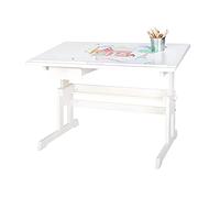 Pinolino 201379 Bureau Inclinable Pin Naturel Lena Blanc