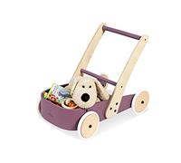 PINOLINO 269438 Marchette pour bébés 'Fiete', mûre, multicolore