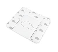 Pinolino - Matelas à langer Confort 85 x 74 cm - Nuages gris