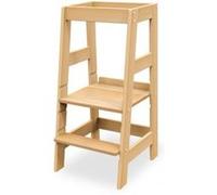Pinolino Chaise Haute Fino en hêtre non traité Beige G