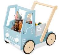 Pinolino Chariot de marche Kipplaster Fred Laqué MDF laqué multicolore Jaune G