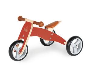 Pinolino - Draisienne tricycle 4 en 1 bois massif Charlie