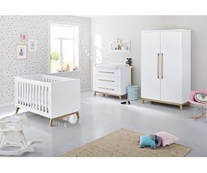 PINOLINO Ensemble complet pour chambre d'enfant Riva large, blanc