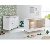 Pinolino Ensemble Economique Pan Extra Large 2 Pices Lit De Bb Volutif Commode Langer Extra Large