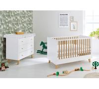 Pinolino Ensemble Economique Pan Large 2 Pices Lit De Bb Volutif Commode Langer Large