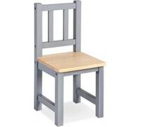 Pinolino FENNA Chaise pour enfants en pin laqué gris/naturel Beige G