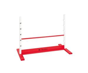 Pinolino HOPP Ceinture d'obstacle, Blanc/Rouge, 1 pièce (1 pièce), entraînement de Coordination, agilité, pour Enfants et Animaux, amélioration de la Construction