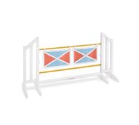 PINOLINO Kit d'obstacles Stormy, Accessoires pour Chevaux de Loisirs, Obstacles pour Enfants à Sauter, Horsing, 1 Saut en Pente avec Drapeaux, l 119 cm, P 34 cm, H 62 cm