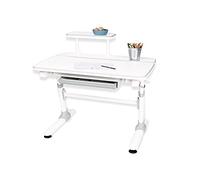 Pinolino Bureau pour enfant Liam - Réglable en hauteur, inclinable avec tiroir, Blanc