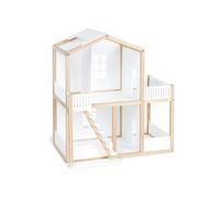 Pinolino Commode à Langer Riva Extra Large, avec Matelas à Langer Amovible, pour bébés et Tout-Petits, en MDF Blanc et frêne Massif