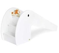 Pinolino Meuble à langer Riva extra large avec matelas à langer amovible pour bébés et tout-petits MDF blanc et frêne massif