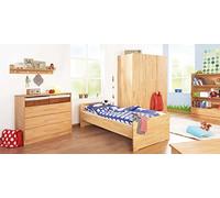 Pinolino Natura Ensemble de meubles pour chambre d'enfant (large, grand, 3 pièces)