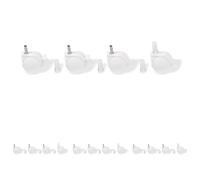 Pinolino Set de Quatre Roues - Blanche (Lot de 4)