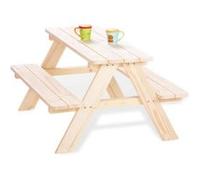 Pinolino Table de pique-nique enfant Nicki pour 4 bois