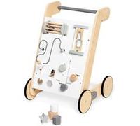 Pinolino TINO Chariot d'activités blanc tilleul et MDF laqué clair Beige G
