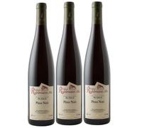 Pinot noir 2023 - Alsace rouge fruité 12% - Gilbert RUHLMANN Fils - 3 x 75cl.