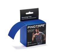 PINOTAPE Bande de kinésiologie de sport - Adhérence extra forte - Rayon imperméable - Sans latex - 5 m x 5 cm (bleu foncé)