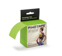 Pinotape Sport - Bande de kinésiologie imperméable - Sans latex - Forte adhérence - 5 cm x 5 m - Pour peaux sensibles - Vert citron clair - 1 bande = 5 m