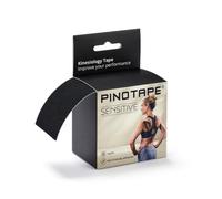 Pinotape Sport Bande de kinésiologie imperméable sans latex pour peaux sensibles Noir clair 5 cm x 5 m 1 bande = 5 m