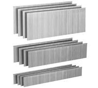 PINOZE Lot de 1200 clous en acier inoxydable de calibre 18 (5,1 cm, 3,8 cm, 1,9 cm, 400 par taille), petits clous de finition en acier inoxydable 304 pour cloueuse pneumatique et électrique