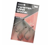 Pinpoint Hameçon Twister Long Shank Taille 6 Micro Barbed