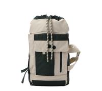 pinqponq Sac à dos 'BLOK' écru / vert foncé, Taille One Size