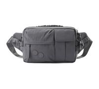 pinqponq - Tetrik Large - Sac banane - 5,7 l - crinkle grey
